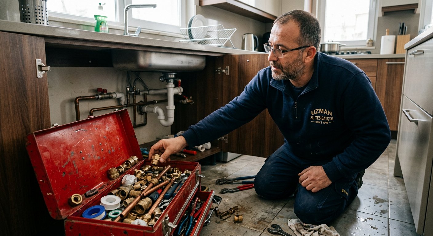 Lavabo Montajı uygulama görüntüsü